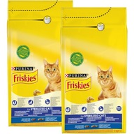 Purina FRISKIES STERIL lososová zelenina 2x1,5kg