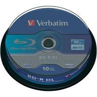 VERBATIM BD-R DL 50GB X6 10PCS