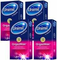 UNIMIL ORGAZMAX KONDÓMY s cvokmi 40 ks.