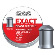 JSB EXACT BEAST Diabolo pelety cal 4,52 mm 250 ks.