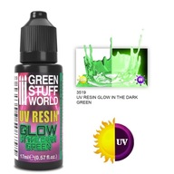 UV ŽIVICA 17ml GREEN - Glow in the Dark od GSW