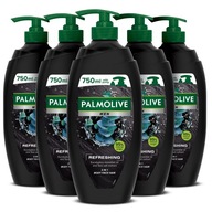 PALMOLIVE MEN pánsky sprchový gél 5x750 ml