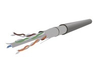 GEMBIRD prepojovací kábel RJ45 cat 6 FTP 1m čierny