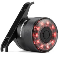 ROCKBROS Q1 USB Smart LED zadné svetlo na bicykel