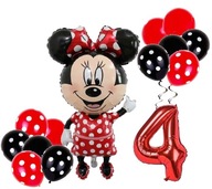 Narodeninový set BALOONS pre 4-ročné dievčatko MINI MINNIE MOUSE