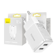 Baseus Nástenná nabíjačka 2x USB 10,5W 2A zdroj