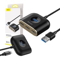 Baseus Square Round 4v1 USB adaptér, USB HUB