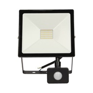 ALLED 30W LED reflektor s PIR, 2400lm, IP44, 4000K, Alu+sz