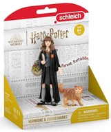 SCHLEICH 42635 HARRY POTTER HERMIONA GRANGEROVÁ A KOCÚROVNÍK CROOKCAPS CAT