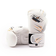 Boxerské rukavice StormCloud StarFall biele/žlté 10 oz