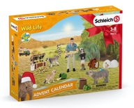 SCHLEICH adventný kalendár Wild Life 2021 98272