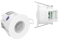 Hermetický LED Presence pohybový senzor pre stropy 1200W 360 stupňov IP65