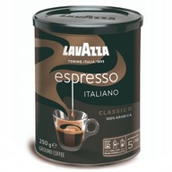 Mletá káva Lavazza Caffe Espresso plechovka 250g