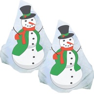 Ochranný kukla WINTER z agrotextílie Snowman P50+UV 70 x 100 cm - 2 kusy