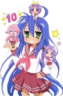 Plagát Anime Manga Lucky Star ls_023 A1+