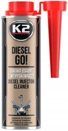 DIESEL GO! K2 250ml - DIESELOVÁ ADITÍVA ČISTÍ VSTREKOVAČE