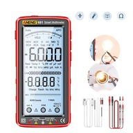 MULTIMETER NABÍJANÝ Z USB, 6000 POČÍTANÍ, DIGITÁLNY VOLTMETER S LCD OBRAZOVKOU