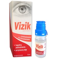 Vizik na podráždenie a začervenanie. očné kvapky 10 ml