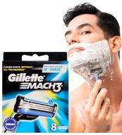 GILLETTE MACH3 NÁPLŇOVÉ NÁSTROJE 8 KS