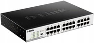 Switch 24-portový D-Link DGS-1024D Gigabit RACK 19''