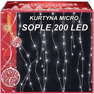 ICIPLE WIRES 200 LED LAMPY MIKRO ZÁCLONA 3x0,6M