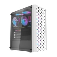 ATX DARKFLASH DK351 SKLENENÁ KRÚŽKA NA HERNÝ POČÍTAČ + 4 RGB VENTILÁTORY