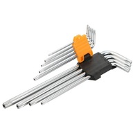 9 KS TORX SADA KĽÚČOV DLHÉ T10-T50