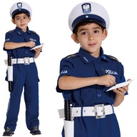 KOSTÝM POLICEJNÉHO POLICAJTA KOSTÝM POLICAJTA 104 cm