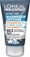 LOREAL MEN MAGNESIUM čistiaci gél na tvár 100 ml