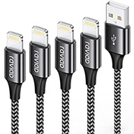 4 x Lightning USB v409 iPhone nabíjací kábel