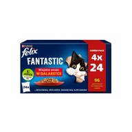 FELIX FANTASTICKÉ KRAJINSKÉ PRÍCHUTY V ŽELÉ VRECKÁ SADA 96 x 85 g MIX