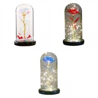 3 kusy Flowers Colorful LED dome