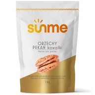 PEKANSOVÉ ORECHY 1kg NATURAL pekanové kúsky 100% čerstvé vysoko kvalitné 1000g