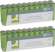 Superalkalické batérie AA LR06 1,5V 40 ks