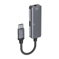 Adaptér 2 v 1 Mini Jack USB-C