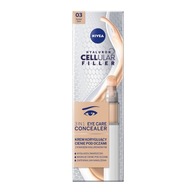 Nivea Cellular 3v1 očný korekčný krém na tmavé kruhy pod očami 03 tmavý 4ml