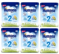 HUMANA 2 HMO NÁSLEDNÉ MLIEKO 6m+ 6x750g 65 BAL.