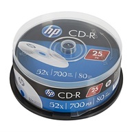 CD-R HP 25 ks. 700 MB na archiváciu