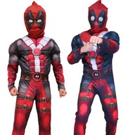 AVENGERS DEADPOOL OUTFIT SUPERHERO COSTUME DISPOSSIEM MASKA 4v1 NA PLES