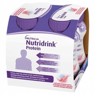 Nutridrink proteínová príchuť červené ovocie 4 x 125 ml