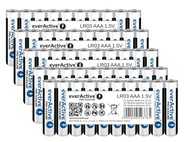 50x everActive LR03 AAA Pro alkalické batérie