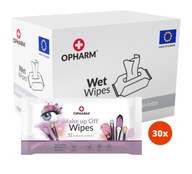 Set - Opharm Make up off Wipes 30x32 ks.