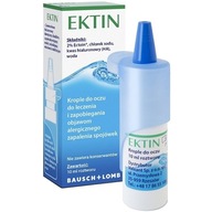 Ektin očné kvapky 10 ml Alergia