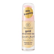 Báza pod make-up DERMACOL Gold Anti-Wrinkle Base