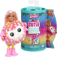 Barbie Cutie Reveal Jungle Chelsea Bábika v kostýme opice HKR14