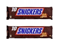 2x SNICKERS 10ks = 20ks 1kg Lahodné tyčinky