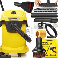 KARCHER WD 3 SET BEZVAČKOVÉ VYSÁVANIE AUTO