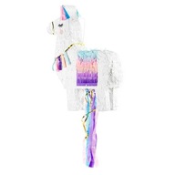 Piñata k narodeninám Lama cukríky narodeninová oslava veľká 49cm 1 kus