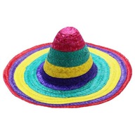 Klobúk ..sombrero MEXICAN MEXICAN SPANISH SPANISH veľký farebný