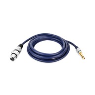 Kábel XLR zásuvka - Jack zástrčka 6,3 VITALCO 7,5 m